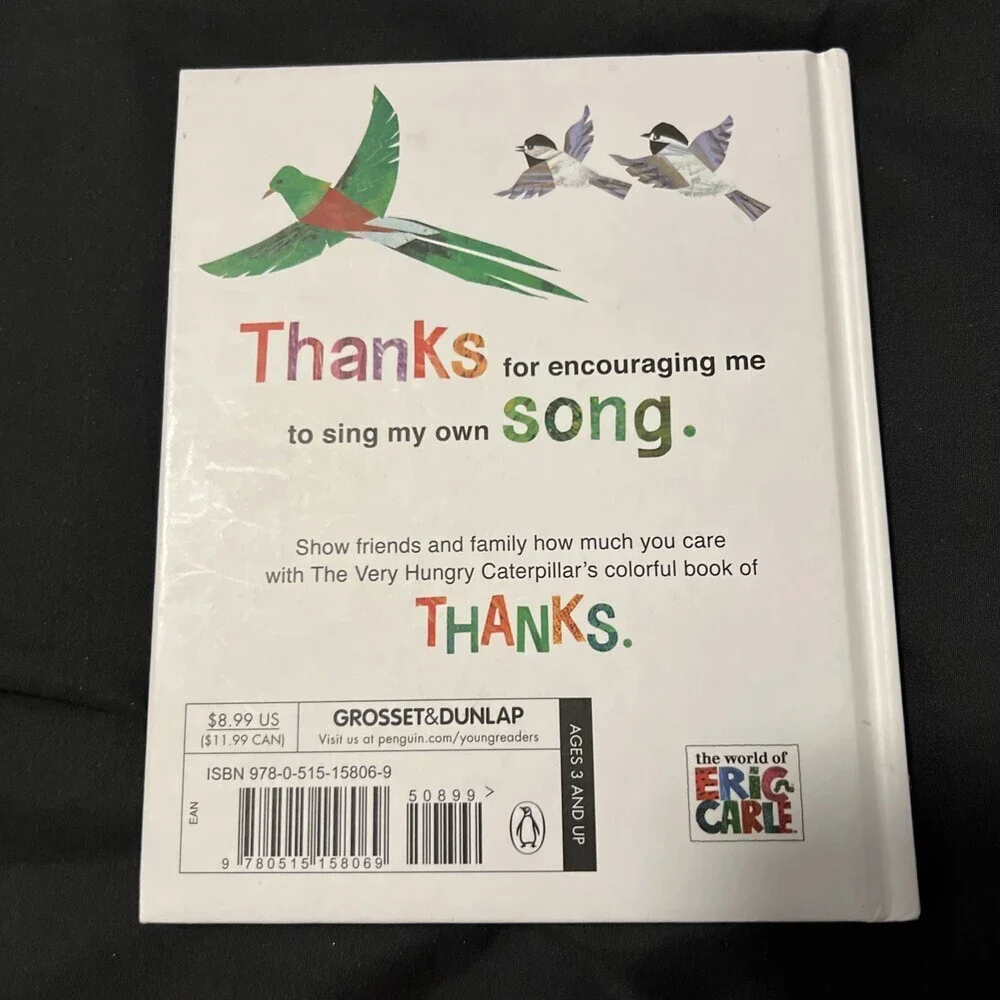 Thanks from The Very Hungry Caterpillar